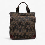 Fendi Zucca Canvas Shopping Tote