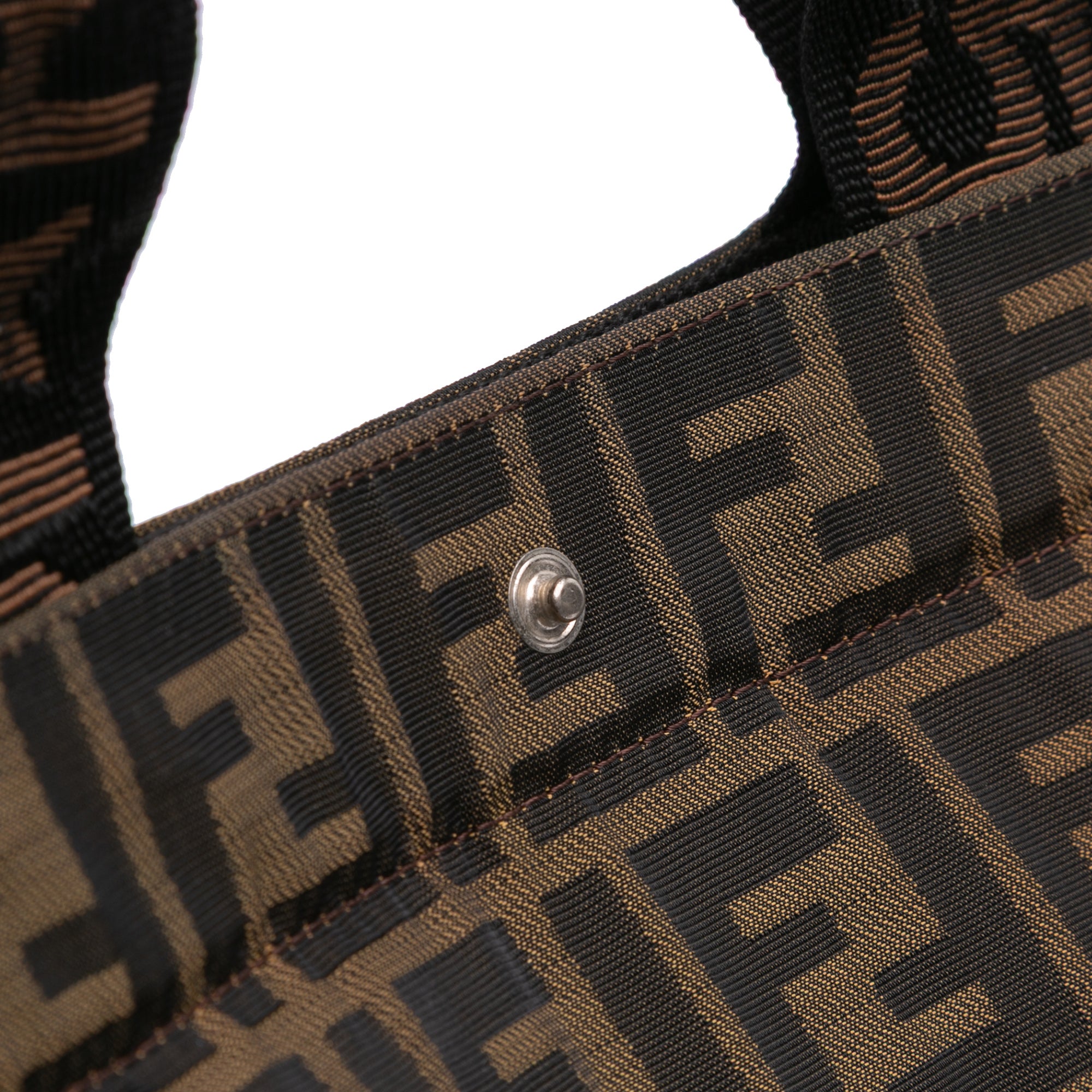 Fendi Zucca Canvas Shopping Tote
