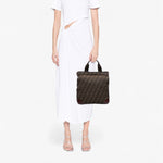 Fendi Zucca Canvas Shopping Tote