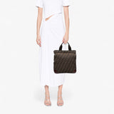 Fendi Zucca Canvas Shopping Tote