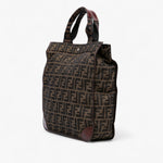 Fendi Zucca Canvas Shopping Tote