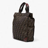 Fendi Zucca Canvas Shopping Tote