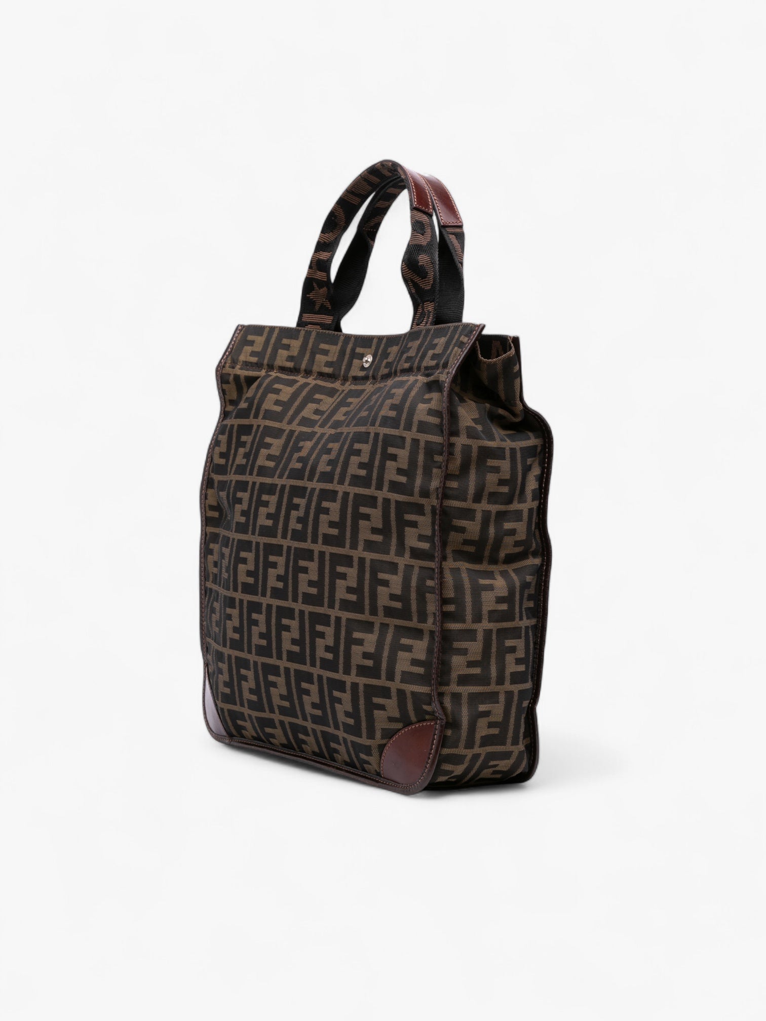 Fendi Zucca Canvas Shopping Tote