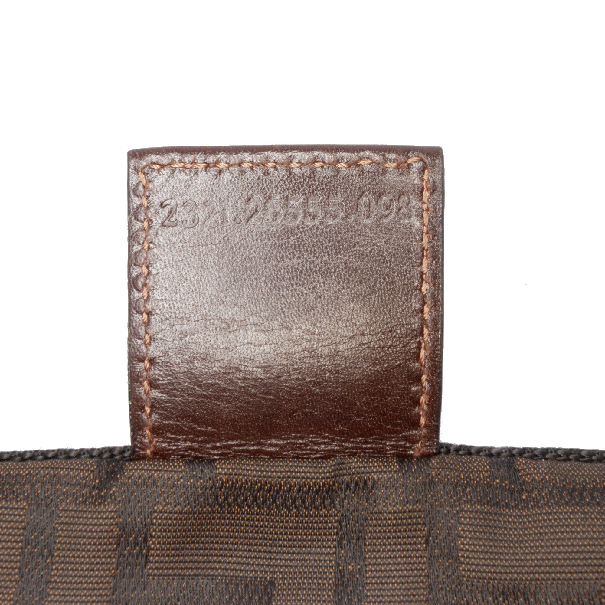 Fendi Zucca Canvas Shopping Tote
