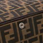 Fendi Zucca Canvas Shopping Tote