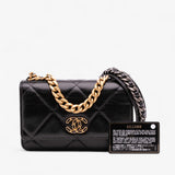Chanel Quilted Lambskin 19 Wallet on Chain