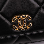 Chanel Quilted Lambskin 19 Wallet on Chain