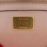 Fendi Zucca Embroidered Canvas Baguette