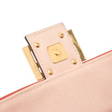 Fendi Zucca Embroidered Canvas Baguette