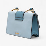 Miu Miu Goatskin Madras Soft Calf Crystal Embellished