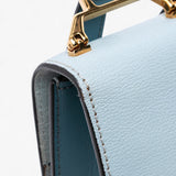 Miu Miu Goatskin Madras Soft Calf Crystal Embellished