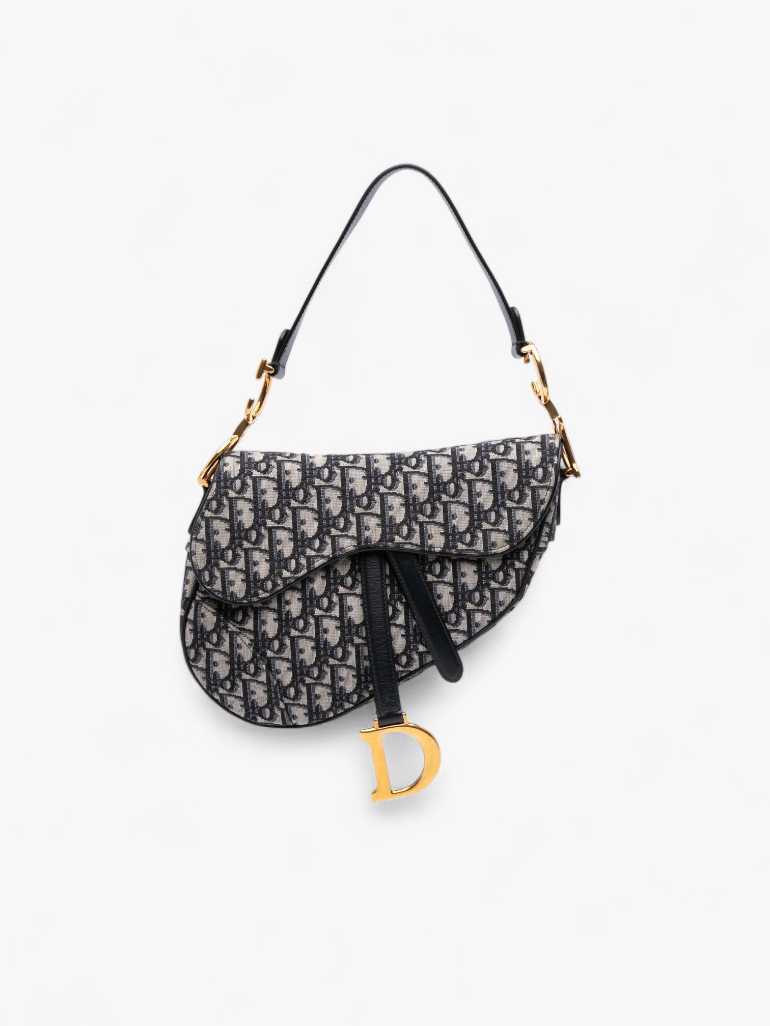 Dior Oblique Canvas Saddle Bag