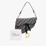 Dior Oblique Canvas Saddle Bag