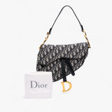 Dior Oblique Canvas Saddle Bag