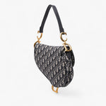 Dior Oblique Canvas Saddle Bag