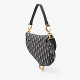 Dior Oblique Canvas Saddle Bag