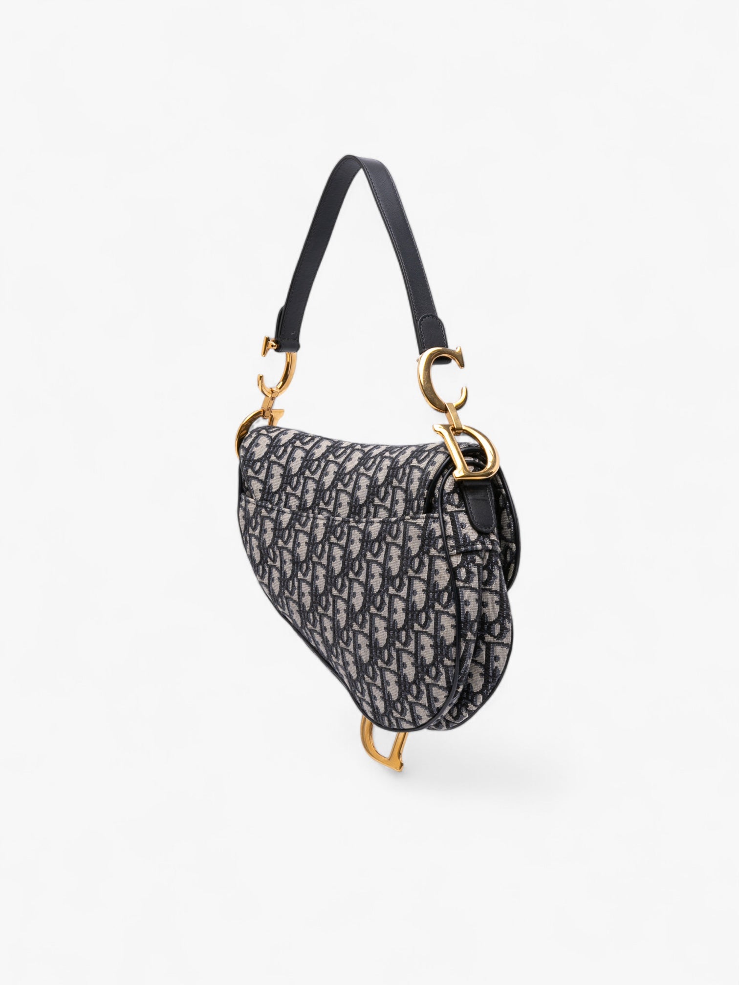 Dior Oblique Canvas Saddle Bag