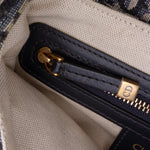 Dior Oblique Canvas Saddle Bag