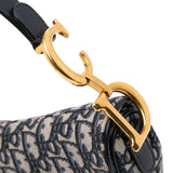 Dior Oblique Canvas Saddle Bag