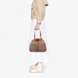 Gucci GG Canvas Nailhead Drawstring Hobo