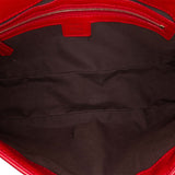 Fendi Zucca Embossed Leather Baguette Satchel