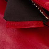 Fendi Zucca Embossed Leather Baguette Satchel