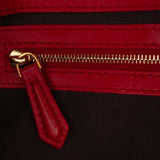 Fendi Zucca Embossed Leather Baguette Satchel