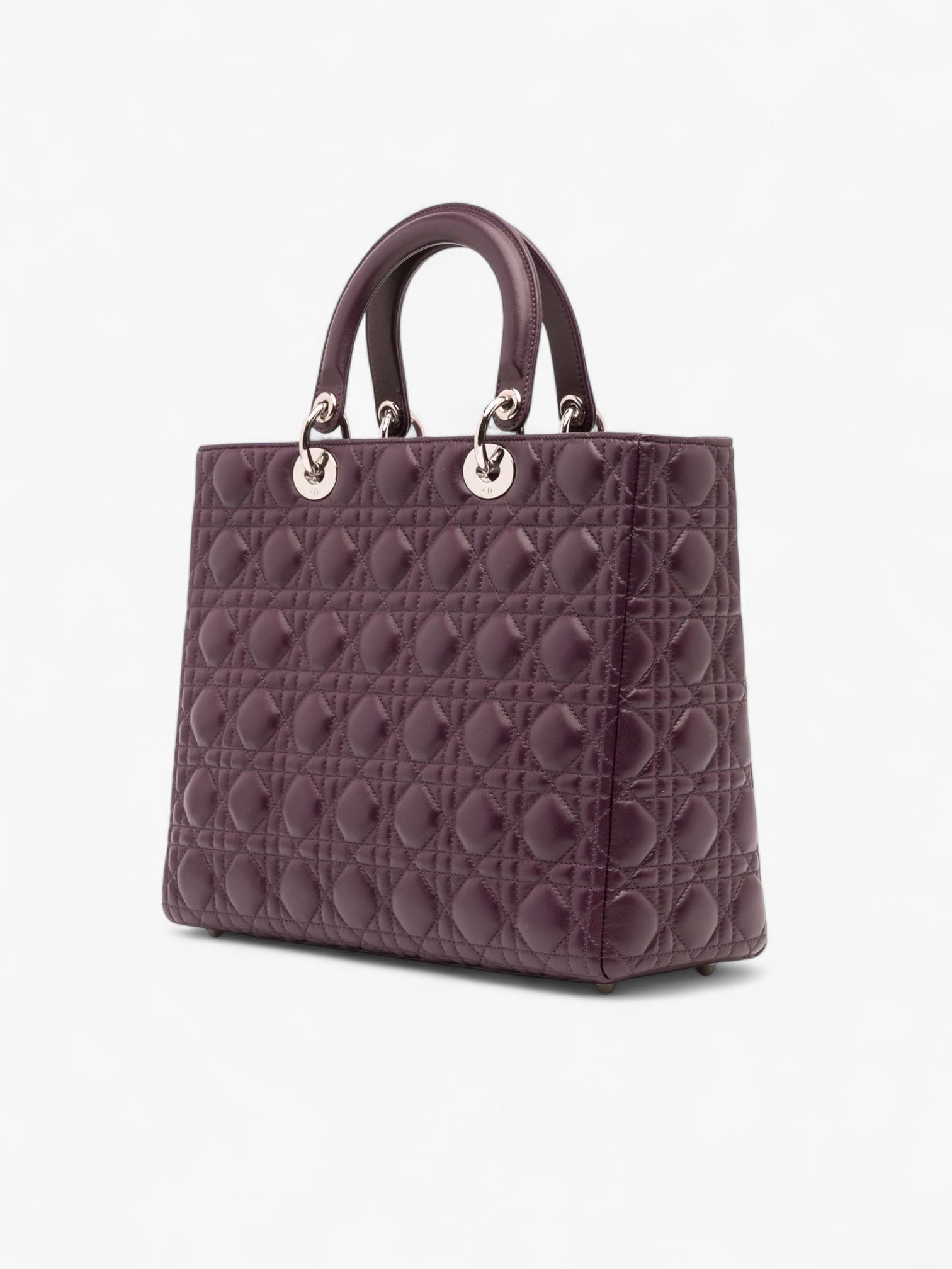 Dior Large Lambskin Cannage Lady Dior