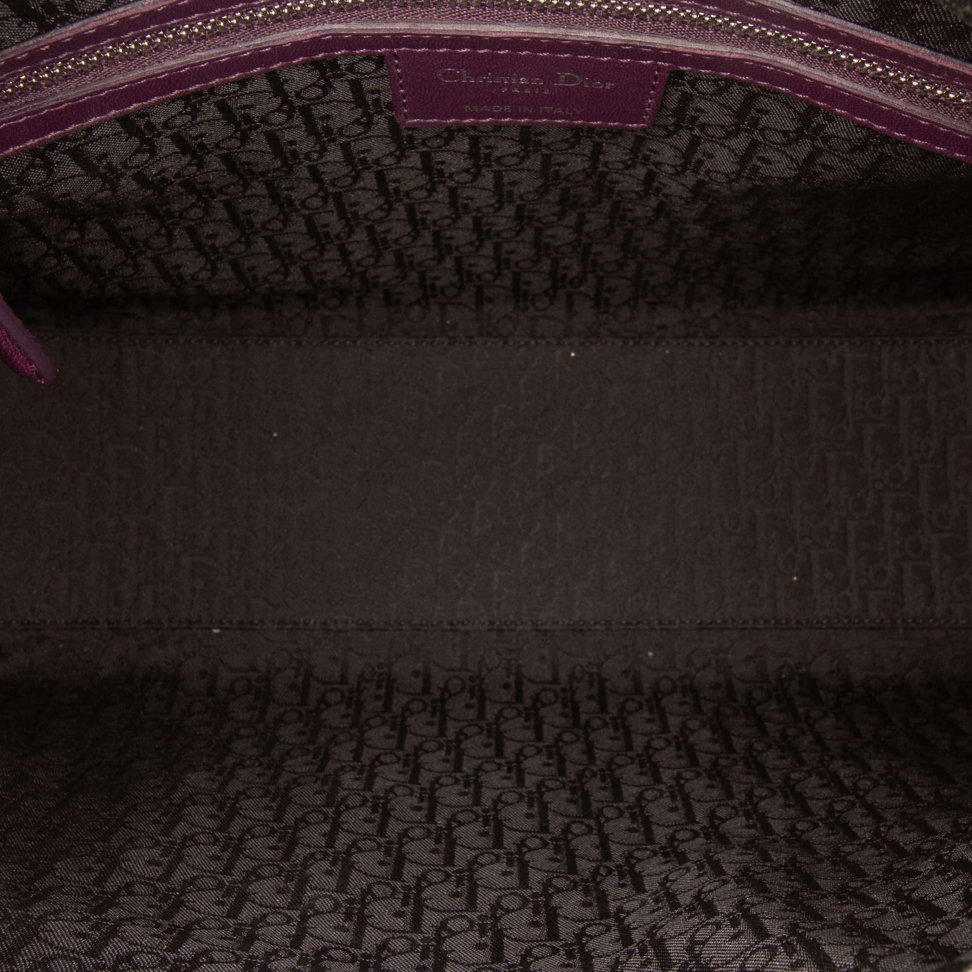 Dior Large Lambskin Cannage Lady Dior