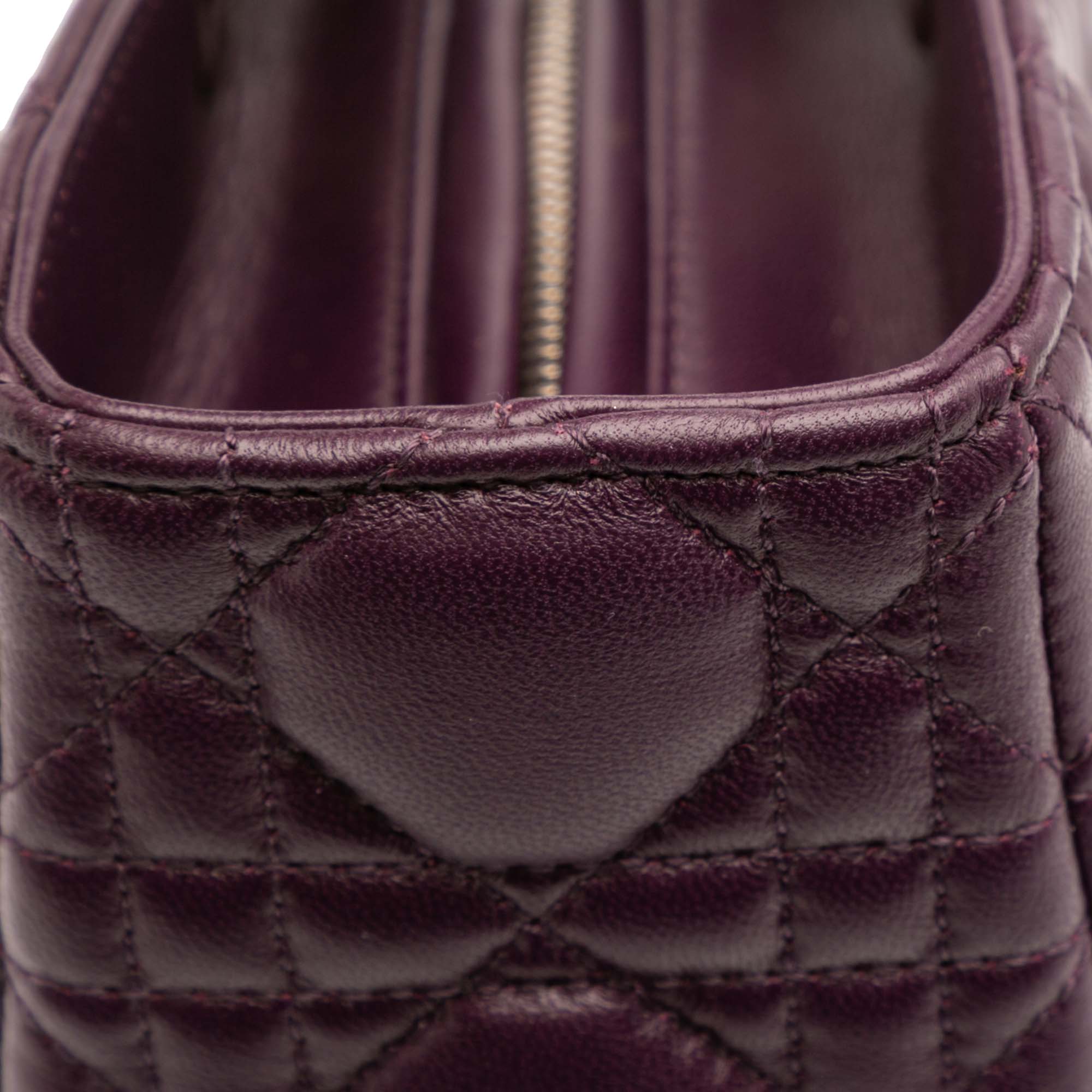 Dior Large Lambskin Cannage Lady Dior