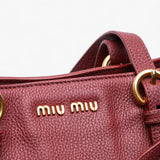 Miu Miu Large Vitello Shopper