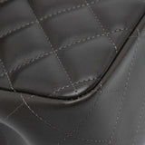 Chanel Gray Jumbo Classic Lambskin Double Flap