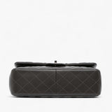 Chanel Gray Jumbo Classic Lambskin Double Flap
