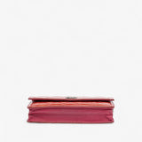 Chanel Quilted Patent Brilliant Wallet On Chain