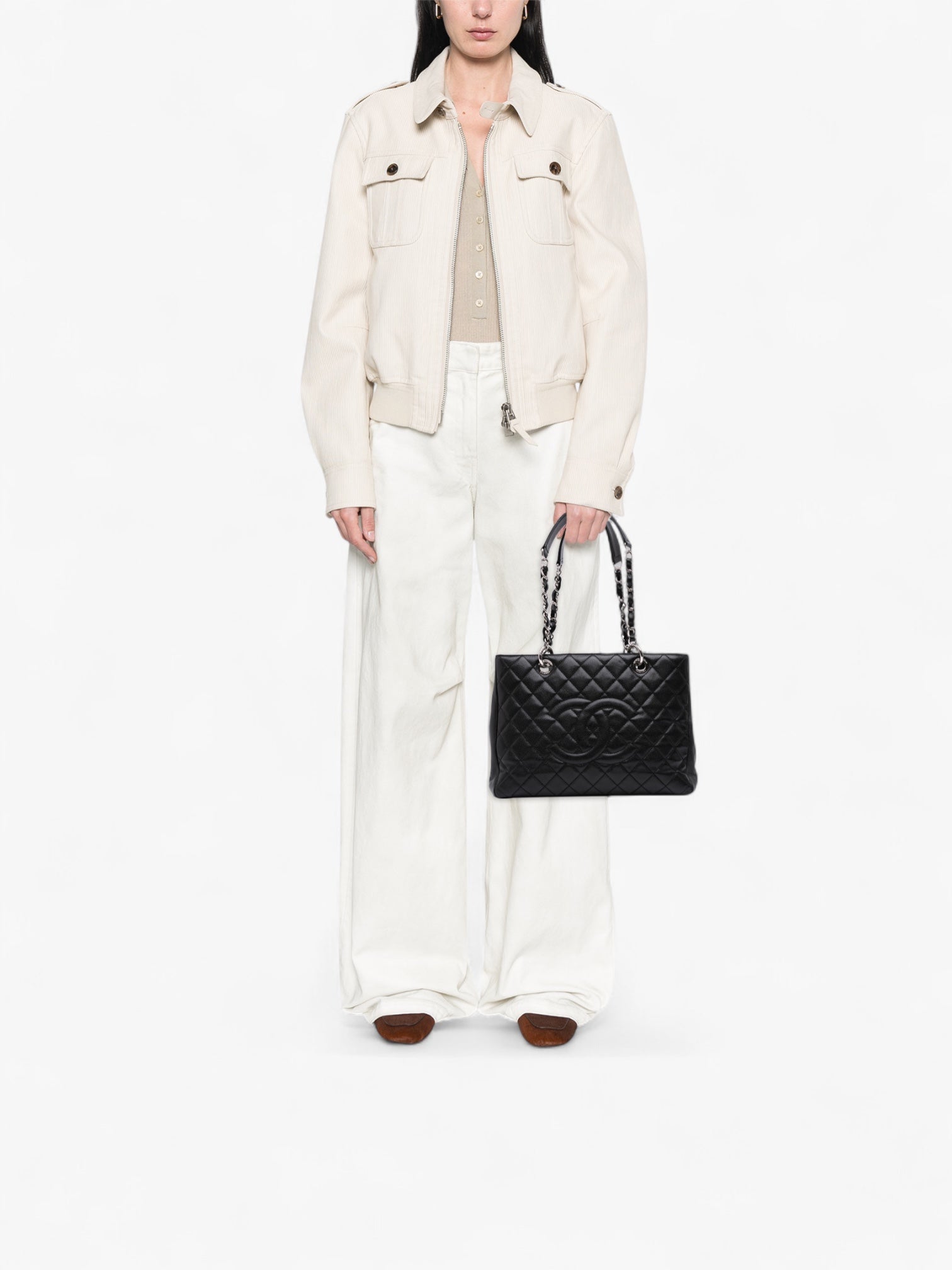 Chanel Caviar Grand Shopping Tote