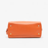 Prada Saffiano Lux Bauletto Satchel