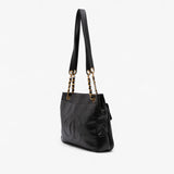 Chanel CC Lambskin Front Pocket Tote