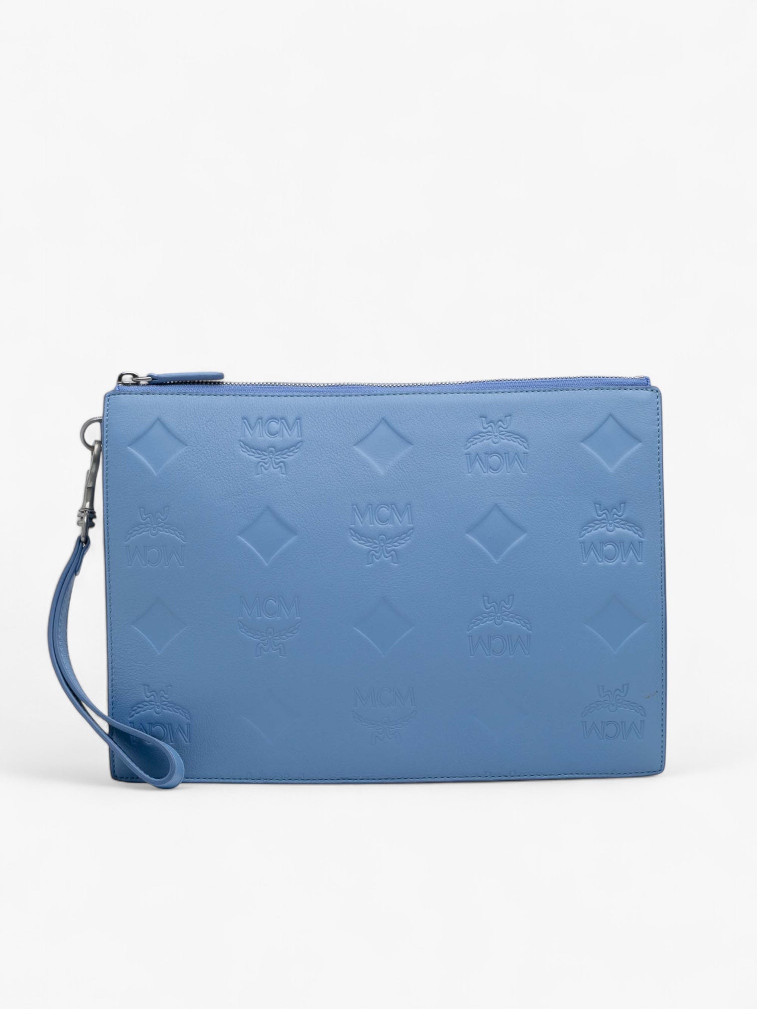 MCM Leather Aren Pouch