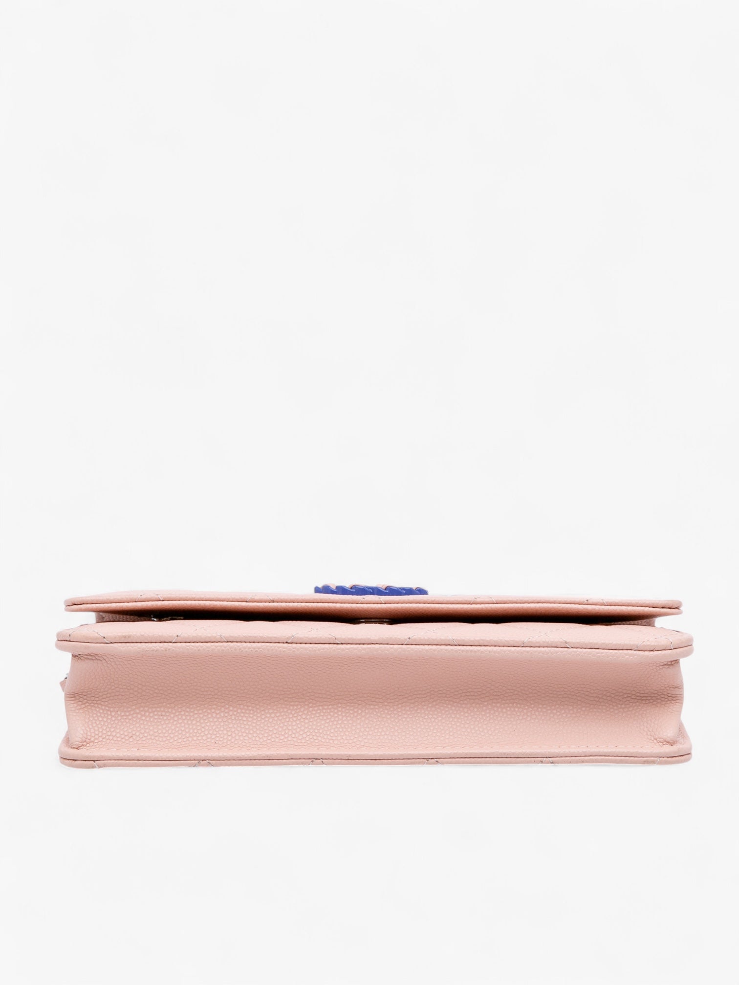 Chanel CC Quilted Caviar Wallet on Chain