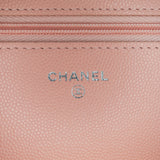 Chanel CC Quilted Caviar Wallet on Chain