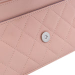 Chanel CC Quilted Caviar Wallet on Chain