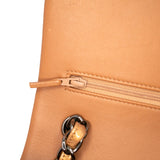Chanel Jumbo Classic Metallic Patent Double Flap