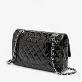 Chanel Medium Classic Patent Double Flap