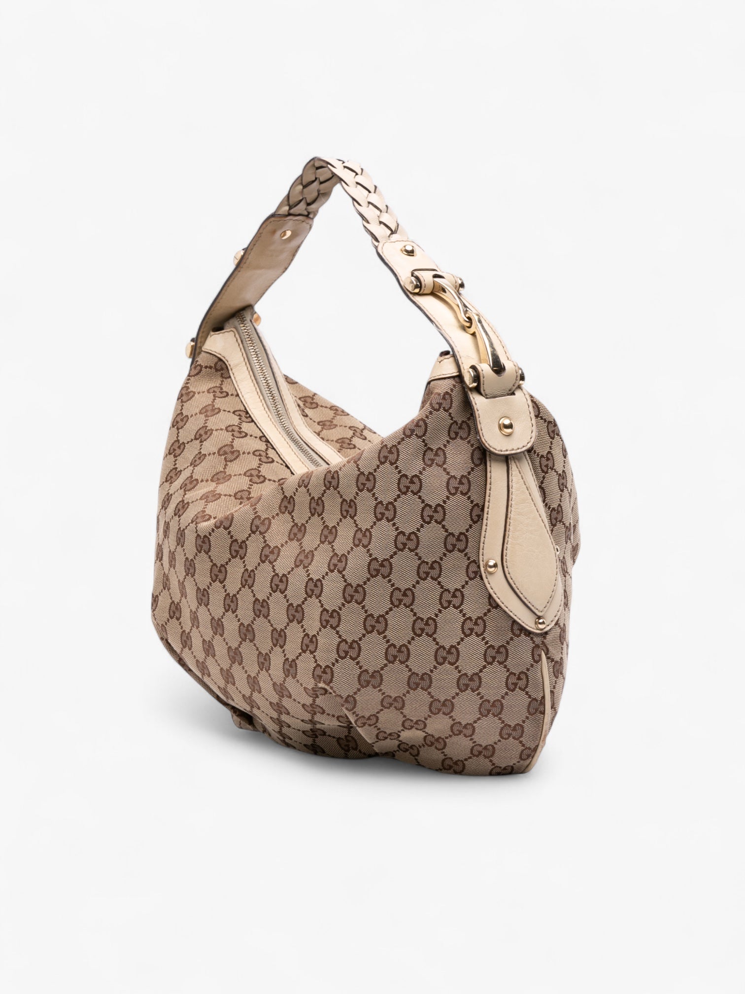 Gucci Medium GG Canvas Pelham Hobo