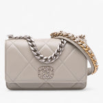 Chanel Quilted Lambskin 19 Wallet on Chain
