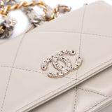 Chanel Quilted Lambskin 19 Wallet on Chain