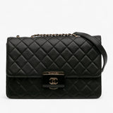 Chanel Large Sheepskin Beauty Lock Flap