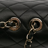 Chanel Large Sheepskin Beauty Lock Flap