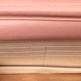 Chanel CC Quilted Bicolor Lambskin Wallet On Chain