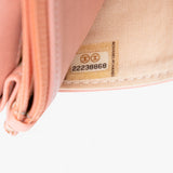 Chanel CC Quilted Bicolor Lambskin Wallet On Chain